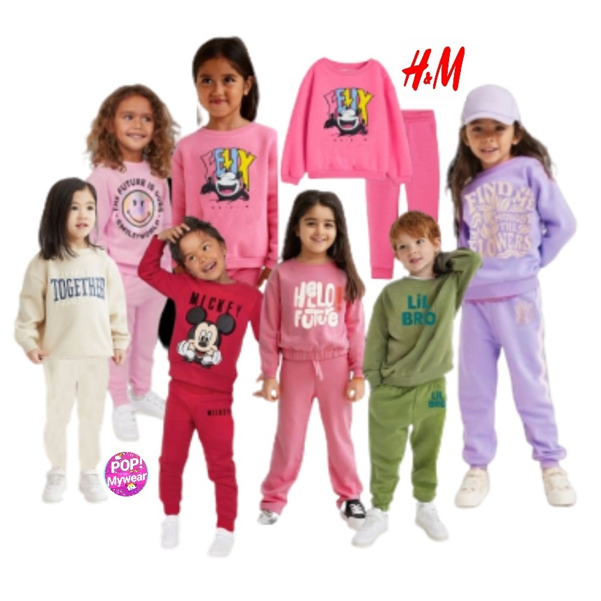 Unisex CHILDREN& 39;S SET 2IN1 POPMYWEAR HM PLACE NAVY SWETER SET NAVY UNISEX 2IN1 SZ 4-16Y