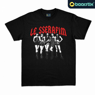 Bearstix - เสื้อยืด ลาย Le Sserafim - Kaos Unforgiven - Baju Kpop Streetwear