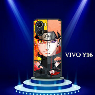 [MT14] เคส Vivo Y16 ประดับกลิตเตอร์ | เคส Vivo Y16 Hp | ตัวป้องกันสมาร์ทโฟน Naruto MOTIF