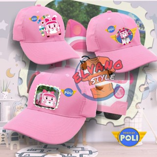 หมวก ลายตัวละคร Robocar Poli สําหรับผู้หญิง