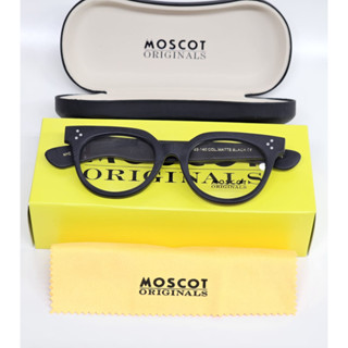 ใหม่ MOSCOT VILDA BLACK DOFF ขนาด 48-22-140-TL.39 - LF.134 ชุดครบชุด