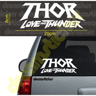 สติกเกอร์ ลาย Thor Love and Thunder สําหรับตกแต่ง