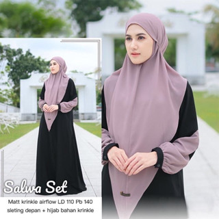 Baju SYARI ชุดซัลวา ไซซ์ M L XL XXL ไซซ์ M L XL XXL สําหรับผู้หญิง ผ้าคลุมฮิญาบ