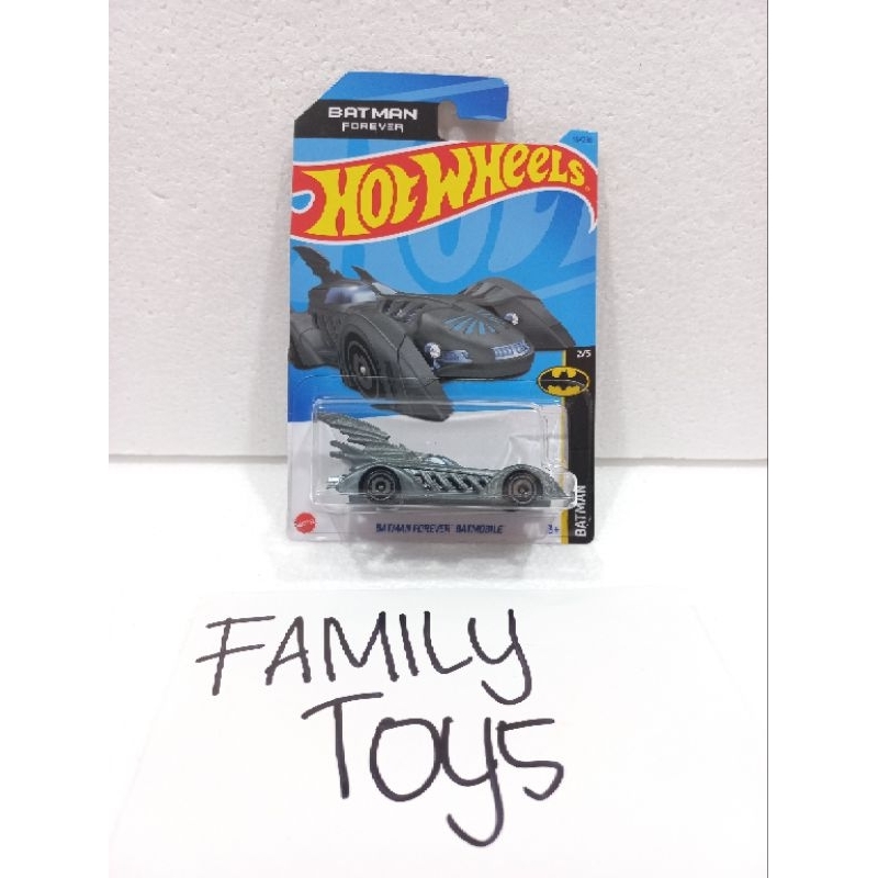 Hot WHEELS BATMAN FOREVER BATMOBILE สีเทา