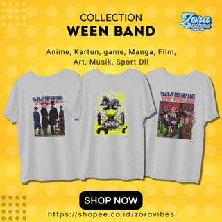 เสื้อยืด พิมพ์ลาย Ween Band 3rd สําหรับผู้ชาย และผู้หญิง