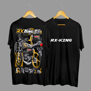 เสื้อยืด พิมพ์ลายรถจักรยานยนต์ Yamaha RX King 135cc สไตล์คลาสสิก พรีเมี่ยม