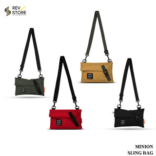 Rev X ANT - กระเป๋าสะพายข้าง แบบบาง MINION - กระเป๋าสะพายข้าง Unisex - Minipack Slim Casual Bag