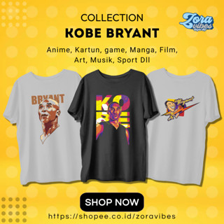 Iiih เสื้อยืด ผ้าฝ้าย ลาย Kobe Bryant สีดํา ยุค 30