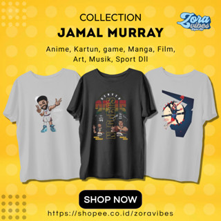 เสื้อยืดบาสเก็ตบอล ลาย NBA Jamal Murray สําหรับผู้ชาย และผู้หญิง