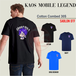 เสื้อยืดแขนสั้น พิมพ์ลาย Mobile legend esports สําหรับผู้ชาย และผู้หญิง