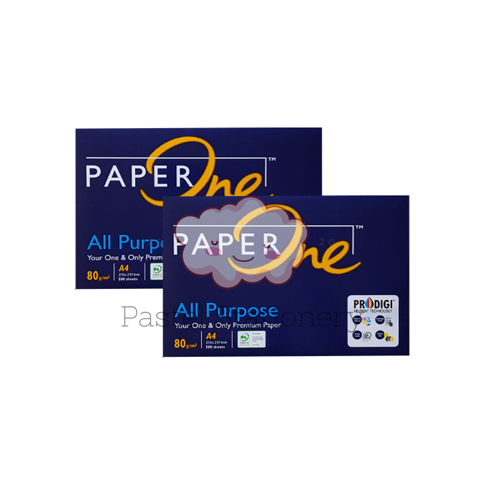 A4 HVS Paper 80gr Paper One - A4 White Photocoopy Printing Paper 80 แกรม