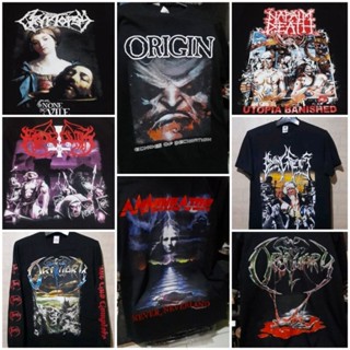 เสื้อยืด พิมพ์ลาย Cryptopsy BAND