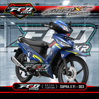 สติกเกอร์ ลายกราฟฟิค Supra X 125 Fi Modif Cool Supra X 125 Fi 003