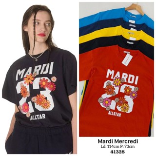 เสื้อยืด ลาย Mardi Mercredi