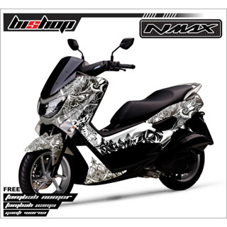 สติกเกอร์รูปลอก ลายกราฟฟิตี้มังกร nmax old Variation vector