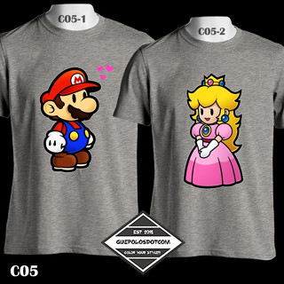 เสื้อยืด พิมพ์ลาย Super Mario Bros Type03