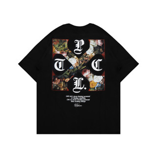 Poeticluzien เสื้อยืด สีดํา ลายวิวัฒนาการ