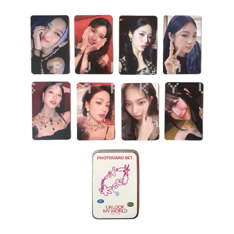 [READY/SHARING] ais_9 - UNLOCK MY WORLD POP-UP STORE OFFICIAL MD : SHARING TIN CASE & SELFIE PHOTOCA