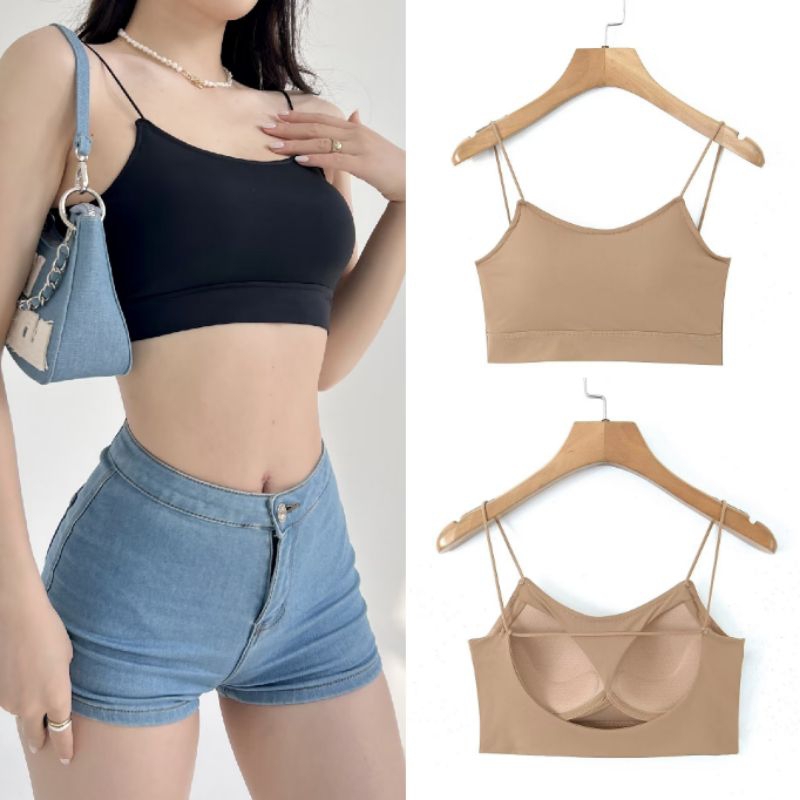 Crop Tanktop with Cup Bra 71466