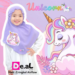 Arjuna Instant HIJAB CRINKLE NADIRA UNICORN ORI DE.AL HIJAB