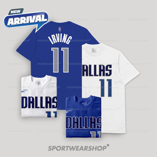 เสื้อยืดบาสเก็ตบอล NBA Dallas Mavericks Kyrie irving No 2 สําหรับผู้ชาย ผู้หญิง