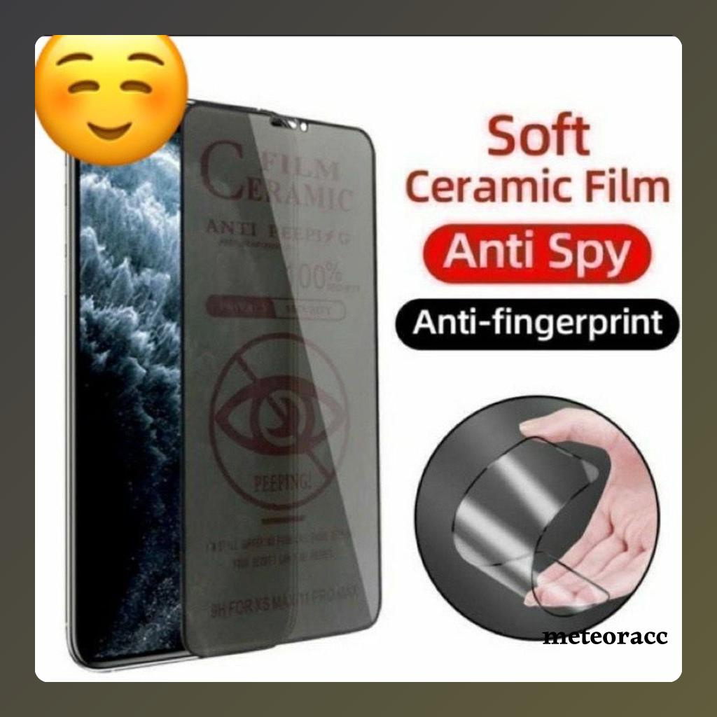 เซรามิค Anti SPY ความเป็นส่วนตัว CY สําหรับ Infinix Hot 7 8 9 10 10s 11 11s NFC 12 12i 20 20i 30 30i