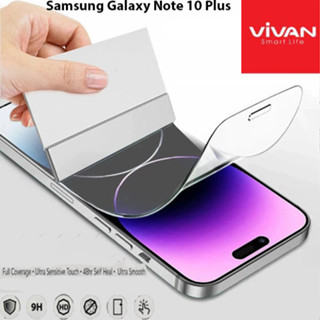 Vivan ไฮโดรเจล Samsung Galaxy Note 10 Plus ป้องกันรอยขีดข่วน ของแท้ คริสตัลใส ป้องกันหน้าจอ ป้องกันเต็มรูปแบบ