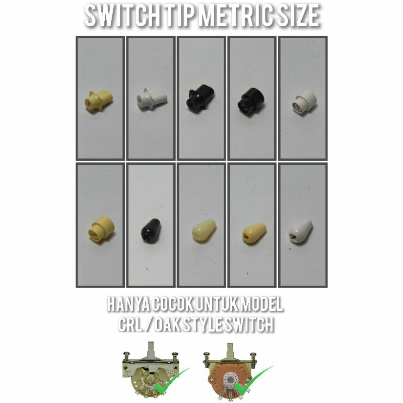 IBANEZ สวิตช์กีตาร์หรือเบสสําหรับ CRL Switch / OAK Grigsby สามารถใช้กับบังโคลน dmarzio ernie ball ch