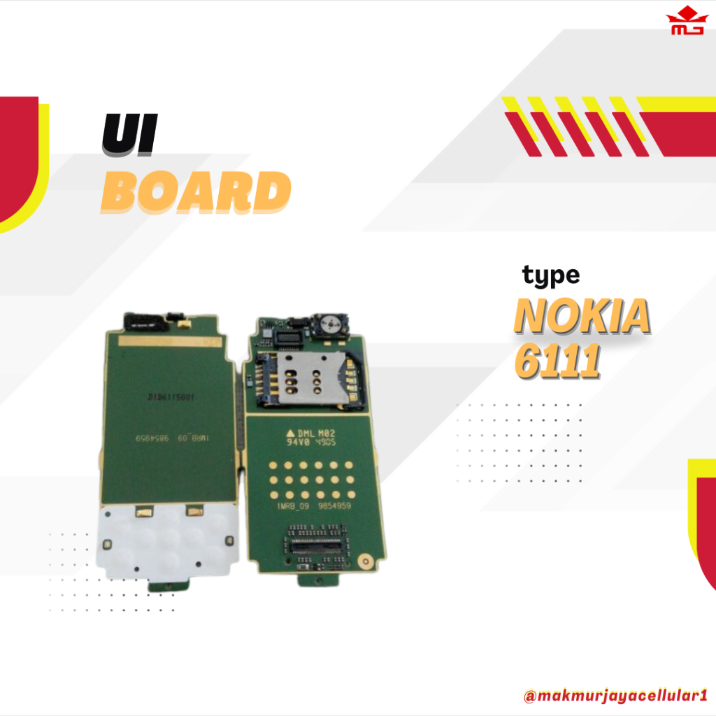 บอร์ด UI NOKIA 6111*