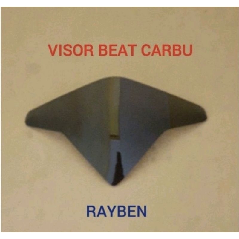 กระบังหน้า BEAT KARBU MINI RAYBEN/SMOKE