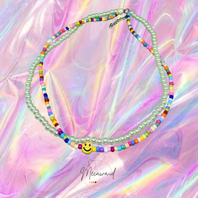 สร้อยคอ PEARLY PEARLY BEAD สร้อยคอ Smile/ HIJAB/ COKER