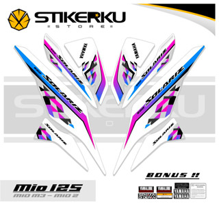 สติกเกอร์ MIO 125 MOTIF 9 สติกเกอร์ MIO M3 Z 125 พลังงานแสงอาทิตย์ สําหรับติดตกแต่งห้อง ลิสต์ เสา เรียบง่าย