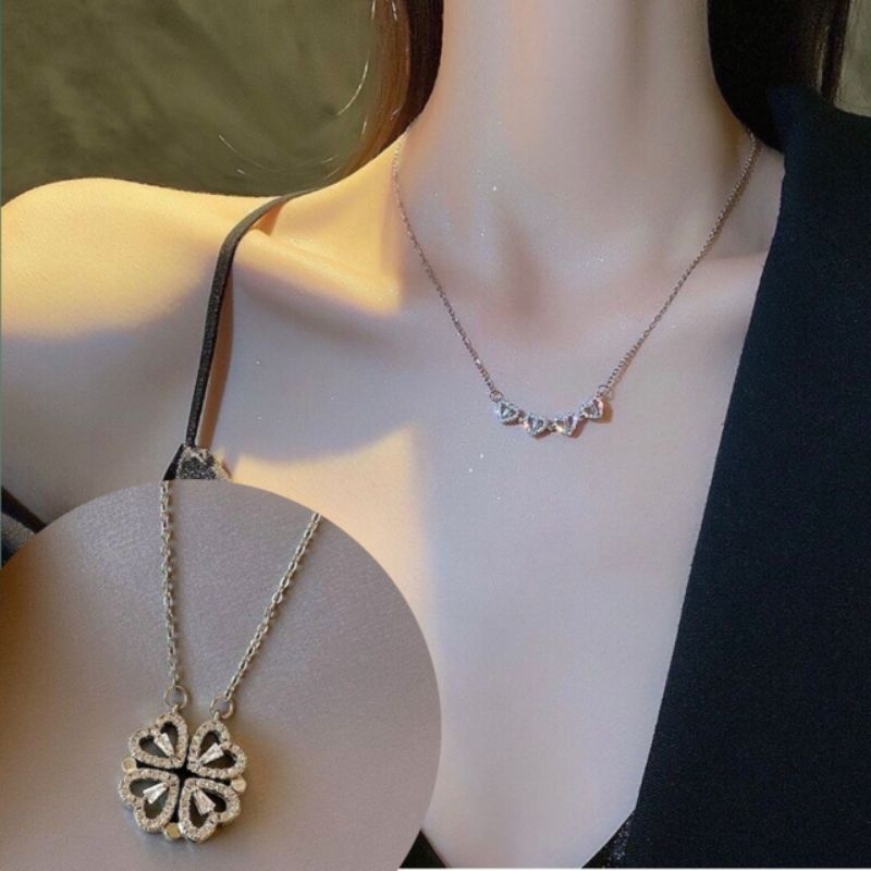 Clovr 2way ใส่สร้อยคอแม่เหล็ก