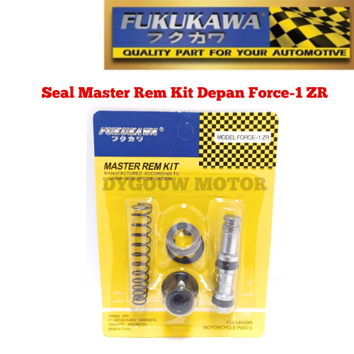 Fukukawa Force 1 ZR/Mio Smile/Mio J ชุดซีลหลักเบรคหน้า