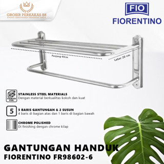 Fiorentino FR. ไม้แขวนเสื้อสแตนเลส สําหรับห้องน้ํา986026