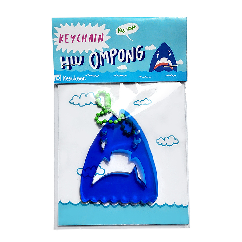 OMPONG SHARK KEYCHAIN