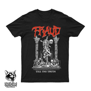 เสื้อยืด BLACKANDJE - FRAUD - TELL THE TRUTH