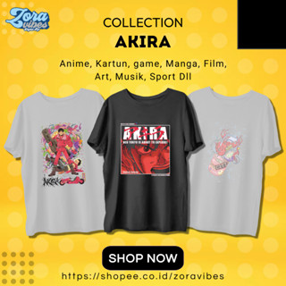 เสื้อยืด ลายการ์ตูนอนิเมะ Akira 01