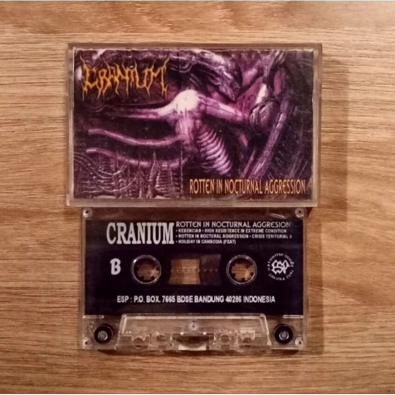 USED Cranium - Rotten In Nocturnal Agression (เทปเทปเทปเทป)