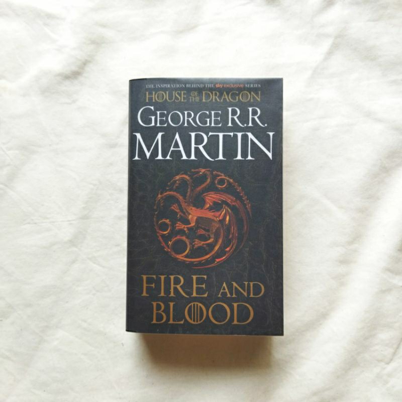 Fire and blood - georger r martin house of the dragons mmp mti ต้นฉบับนําเข้าก่อนรักเหมือนใหม่