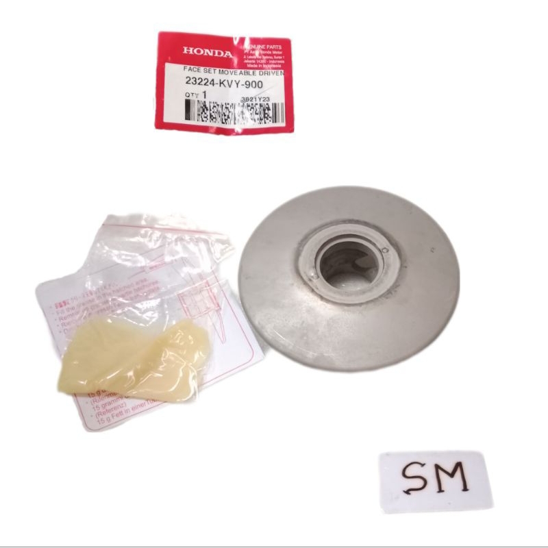 ชุดหน้าเคลื่อนย้ายได้ขับเคลื่อนรอก BeAT Karbu Spacy 23224-KVY-900 ของแท้ Honda