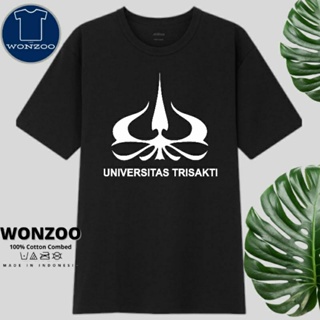 เสื้อยืด พิมพ์ลาย Trisakti University คุณภาพสูง สําหรับผู้หญิง