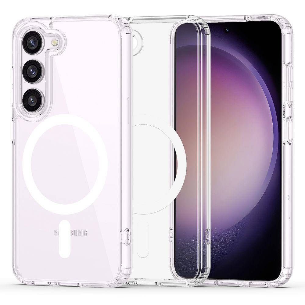 Magsafe Case Silicone Soft Clear Case Samsung Galaxy S23 S23 PLUS S23 ULTRA