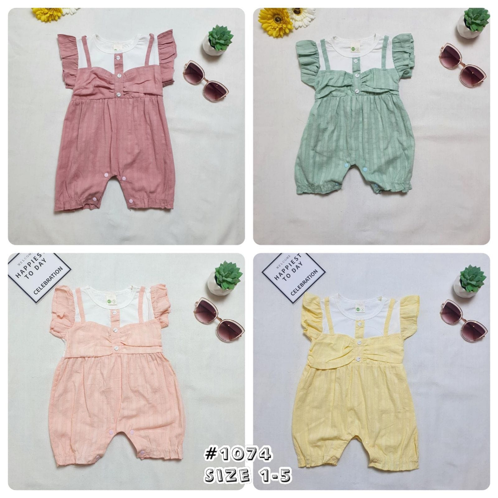 ชุดรอมเปอร์จั๊มสูทจั๊มสูทเด็กผู้หญิง / jmp101 jmp128