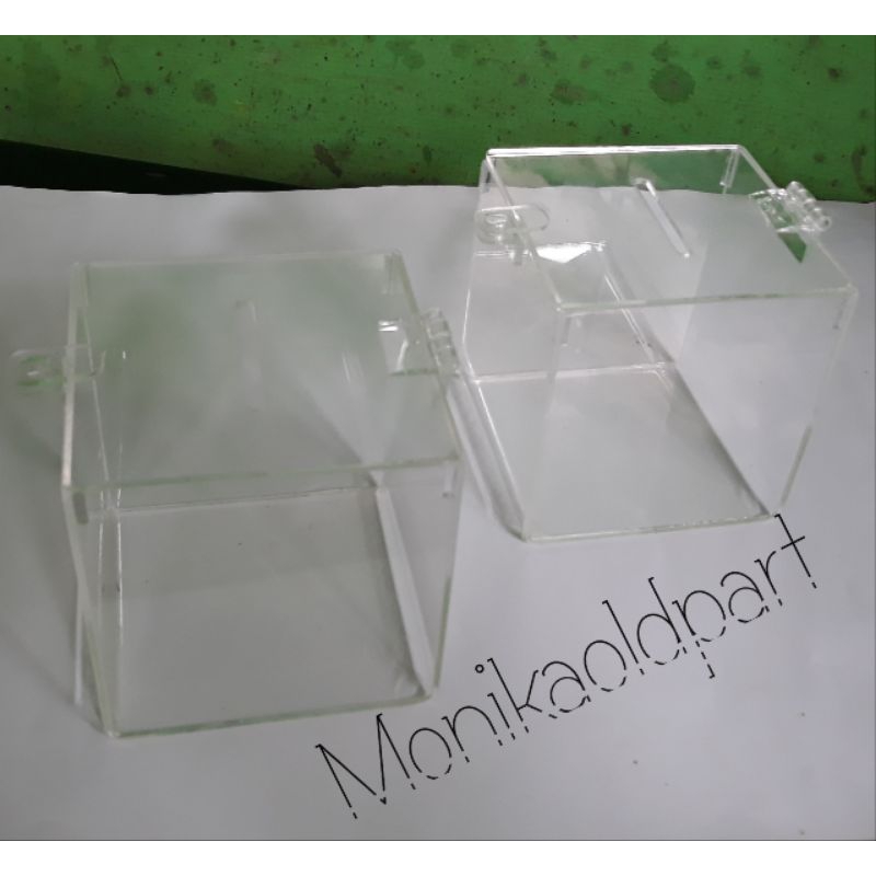 ACLIRYC CHARITY BOX ACRYLIC PIGGY BANK BOX SARAN BOX TIPS BOX SAVINGS BOX ETC.