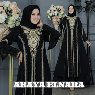 Abaya Turkey Black Abaya ชุดเดรส ปักลาย สําหรับผู้หญิงมุสลิม