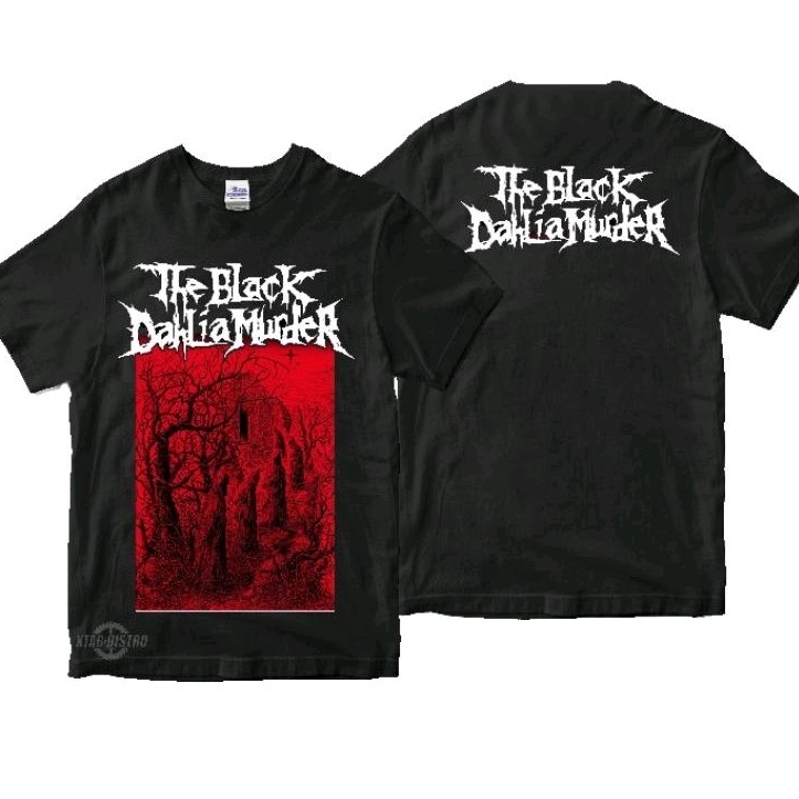 เสื้อยืด พิมพ์ลายวง The BLACK DAHLIA MURDER NIGHTBRINGER TOUR พรีเมี่ยม