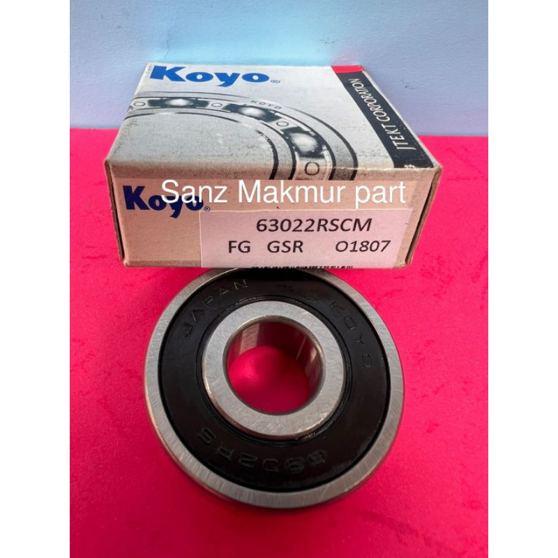 แบริ่ง Laher 6302 2rs koyo ล้อหลัง GL PRO