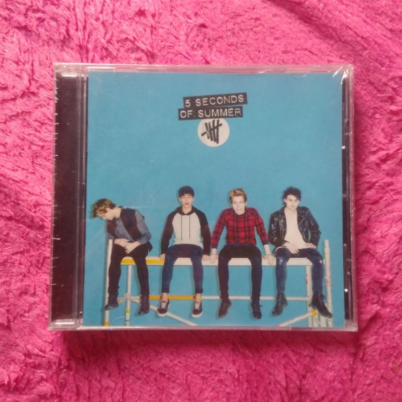 [NEW & SEALED] ALBUM 5 SECONDS OF SUMMER 5SOS - SELF TING CLIFTLED TARGET EDITION (สีฟ้า) CD EP OFFI