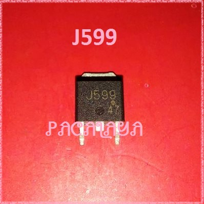 2SJ599 J599 P-CHANNEL POWER MOSFET TO-252 ECU เดิม